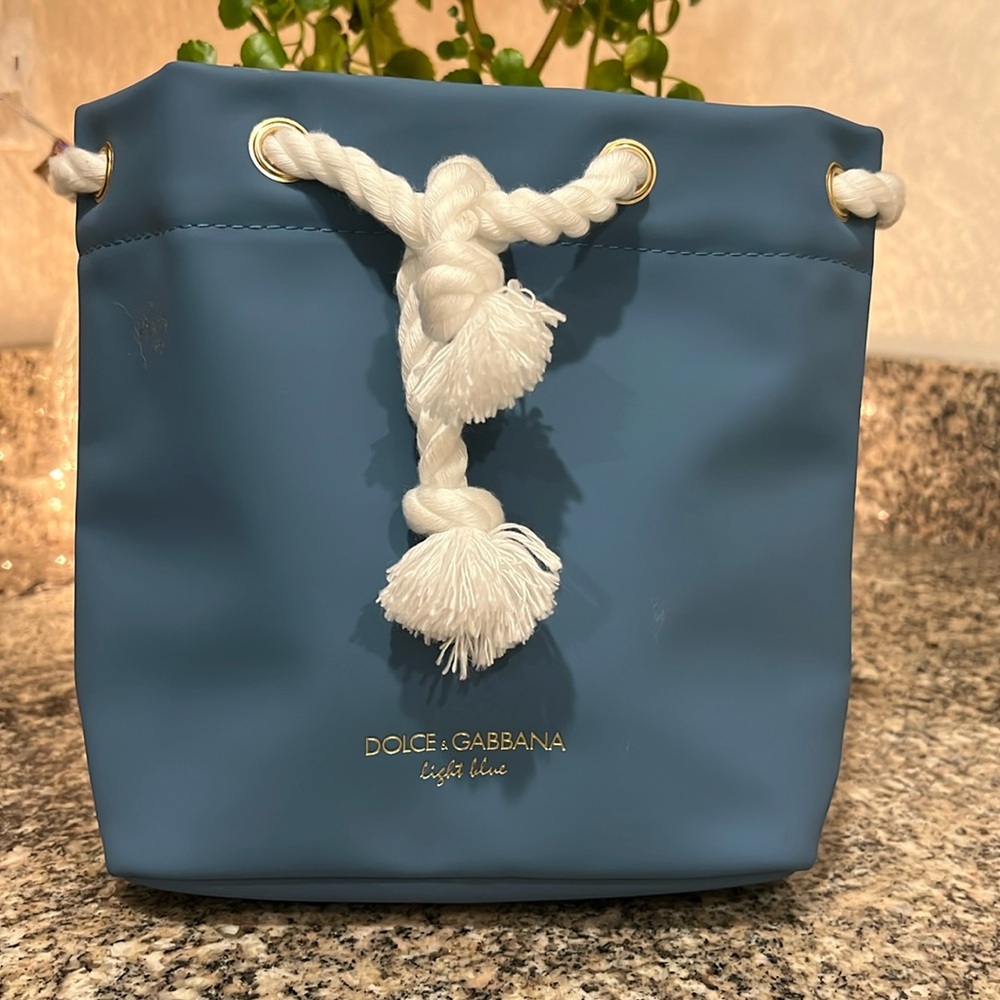 Dolce & Gabbana light blue Pouch